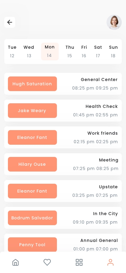 Task & Event Calendar App UI Kit - Screenshot 4