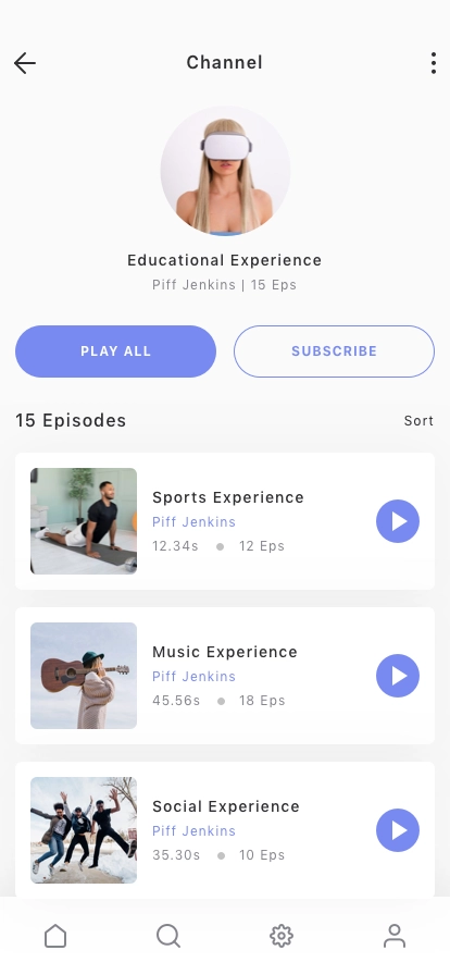 Podcast App UI Kit - Screenshot 4