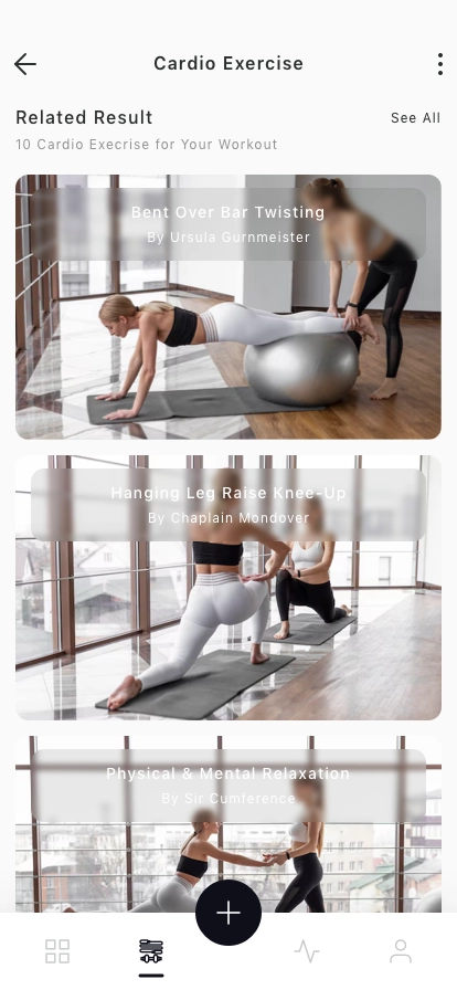 Workout Tracker Mobile App UI Kit - Screenshot 2