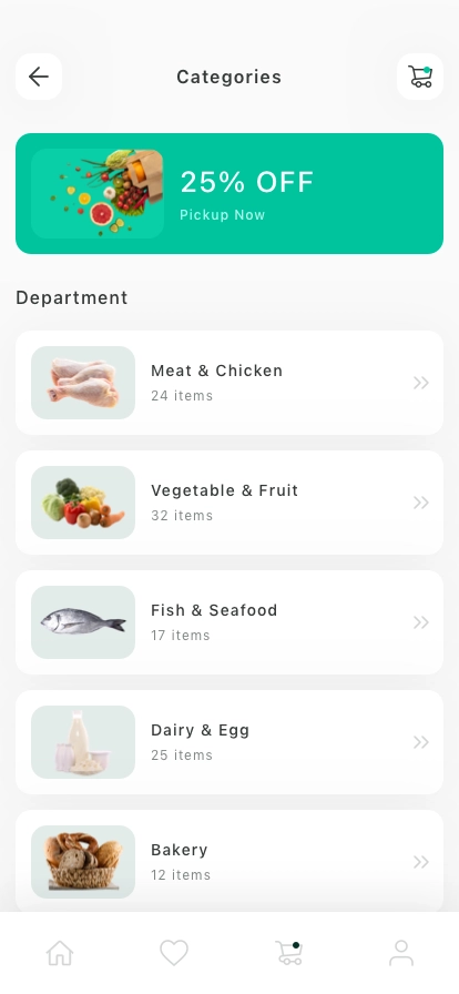 Grocery Delivery Mobile App UI Kit - Screenshot 2