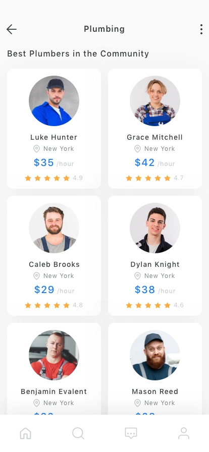 Repair Service Mobile App UI Kit - Screenshot 3