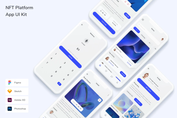NFT Platform App UI Kit