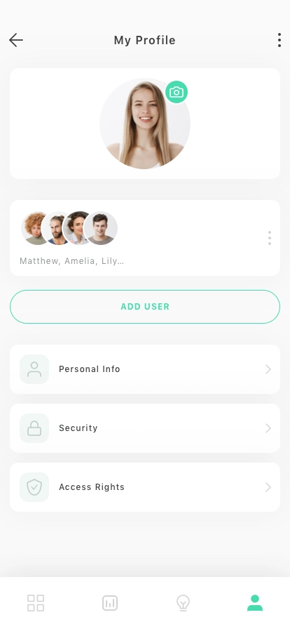 Home Control Mobile App UI Kit - Screenshot 5