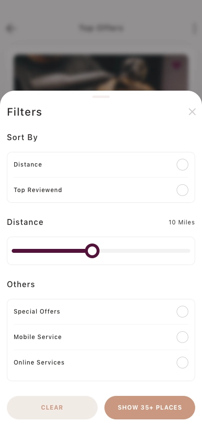 Salon Appointment Mobile App UI Kit - Screenshot 3