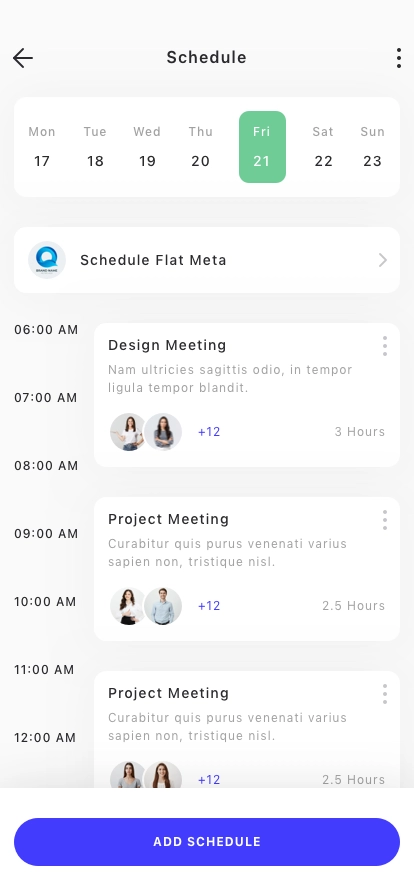 Manager Business Mobile App UI Kit - Screenshot 3