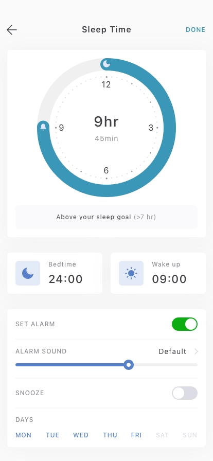 Wake & Time Mobile App UI Kit - Screenshot 5