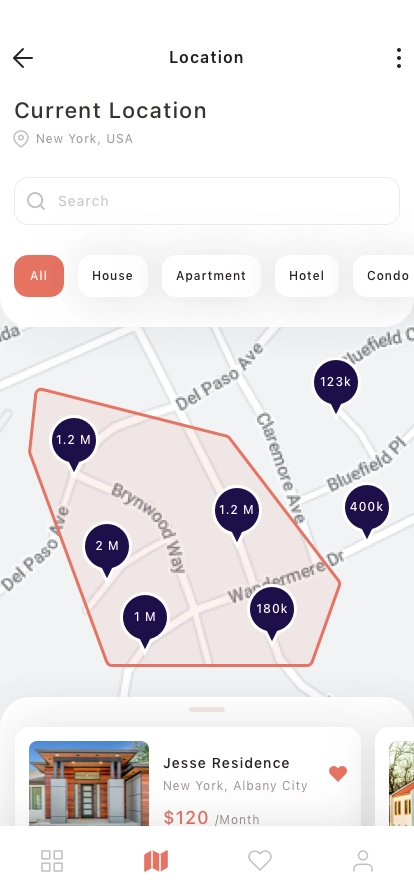 Real Estate Mobile App UI Kit - Screenshot 4