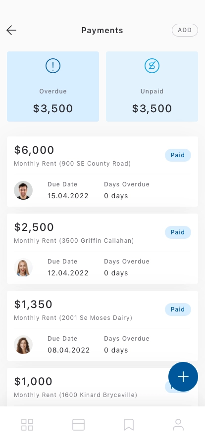 Property Management Mobile App UI Kit - Screenshot 5