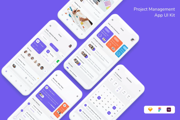 Project Management App UI Kit