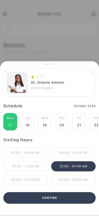 Healthcare Consultation Mobile App UI Kit - Screenshot 5