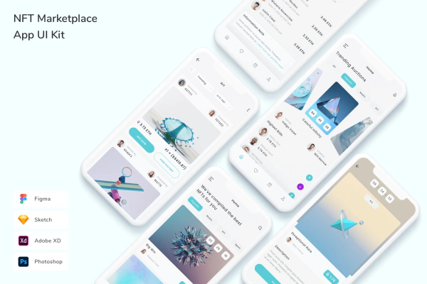 NFT Marketplace App UI Kit