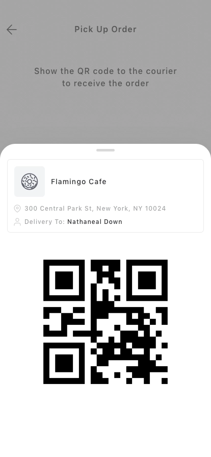Delivery Courier Mobile App UI Kit - Screenshot 5