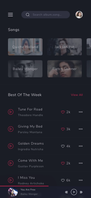 Music & Podcast App UI Kit - Screenshot 20