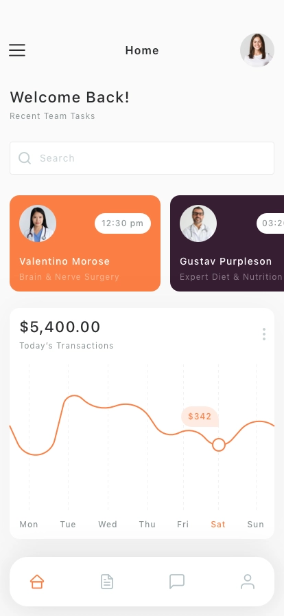 Doctor Appointment Mobile App UI Kit - Screenshot 1
