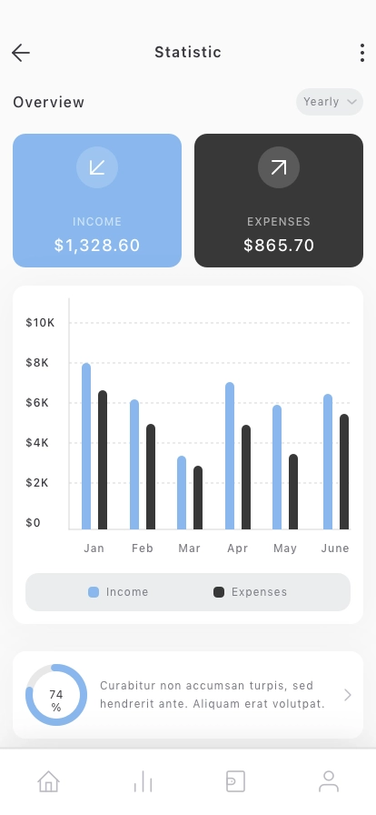 Smart Banking Mobile App UI Kit - Screenshot 4