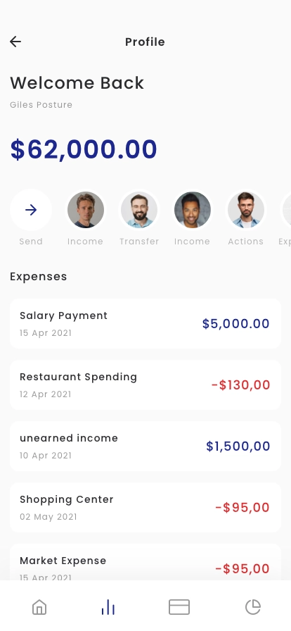 Money Transfer App UI Kit - Screenshot 4