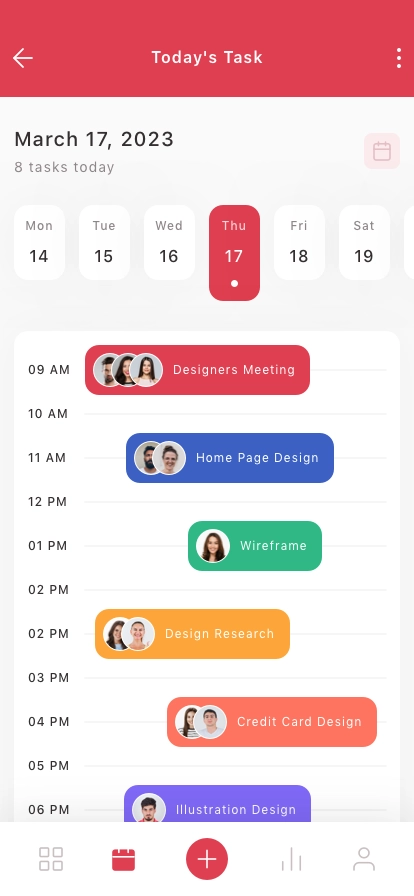 Project Management Mobile App UI Kit - Screenshot 3
