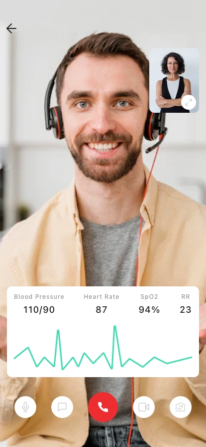 Virtually Health Mobile App UI Kit - Screenshot 5