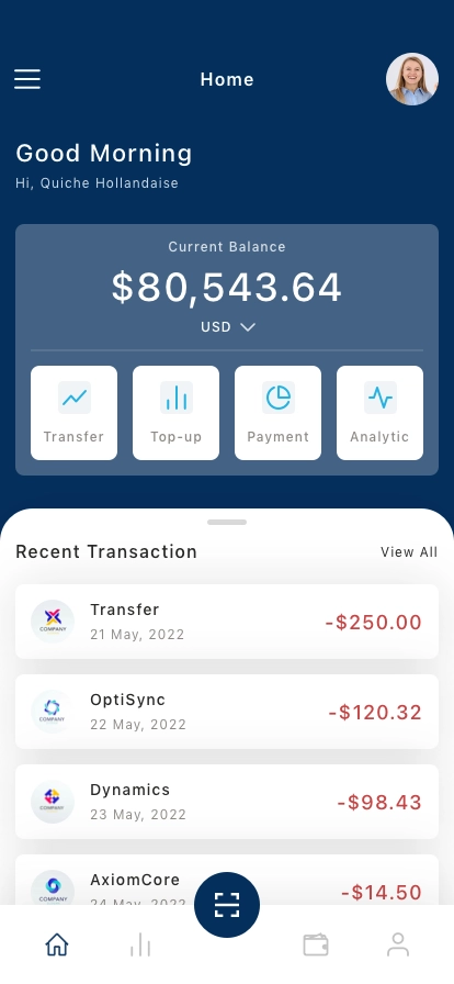 Payment & Wallet Mobile App UI Kit - Screenshot 4