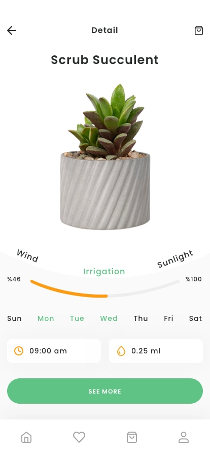 Cactus & Plant Shop Mobile App UI Kit - Screenshot 4
