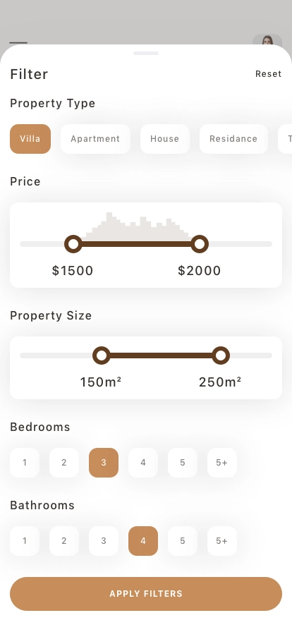 Home Rent Mobile App UI Kit - Screenshot 3