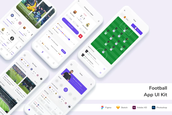 Football App UI Kit
