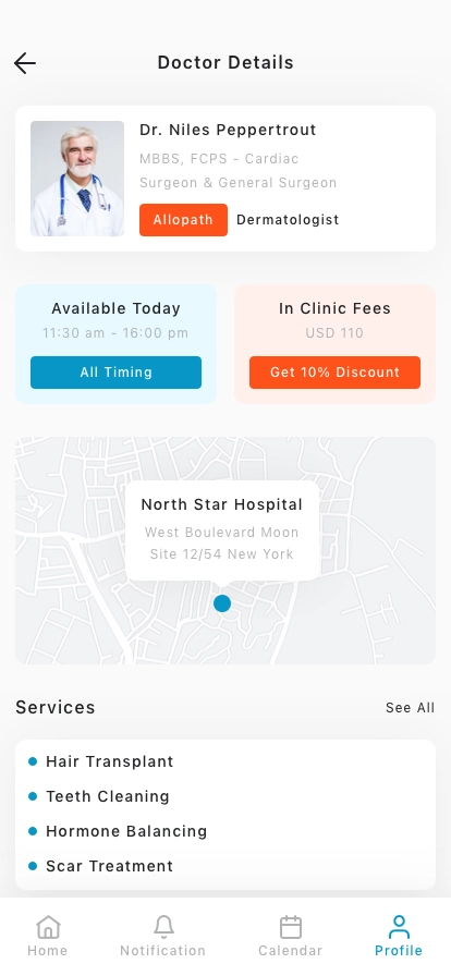 Medical App UI Kit - Screenshot 4