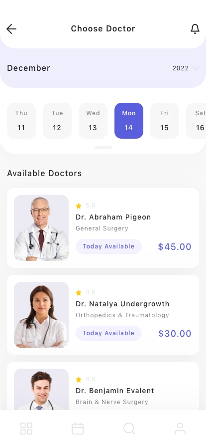 Doctor Appointment Mobile App UI Kit - Screenshot 5