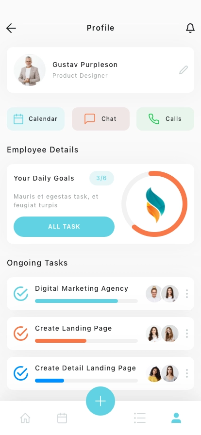 Task Management Mobile App UI Kit - Screenshot 5