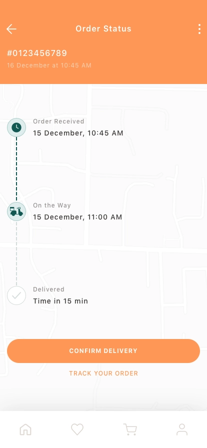 Food Delivery Mobile App UI Kit - Screenshot 4