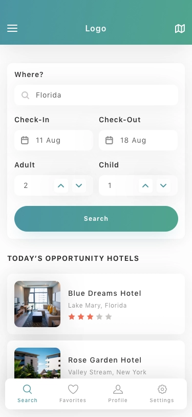 Hotel Booking & Reservation App UI Kit - Screenshot 18
