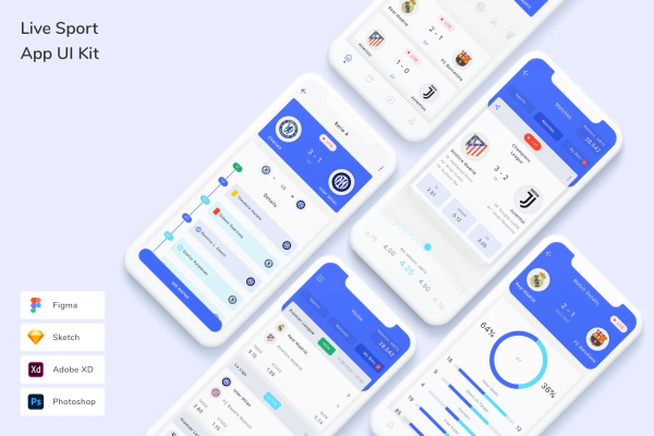 Live Sport App UI Kit