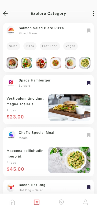 Food Ordering Mobile App UI Kit - Screenshot 3