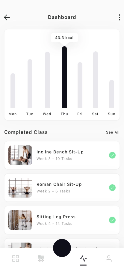 Workout Tracker Mobile App UI Kit - Screenshot 4