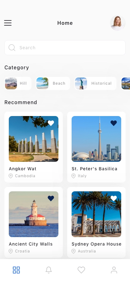 Travel Booking Mobile App UI Kit - Screenshot 3