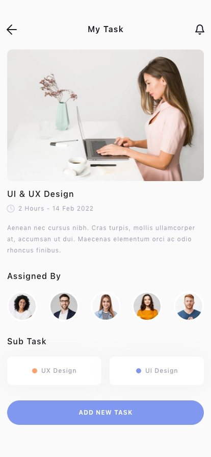 AI Task Manager Mobile App UI Kit - Screenshot 3