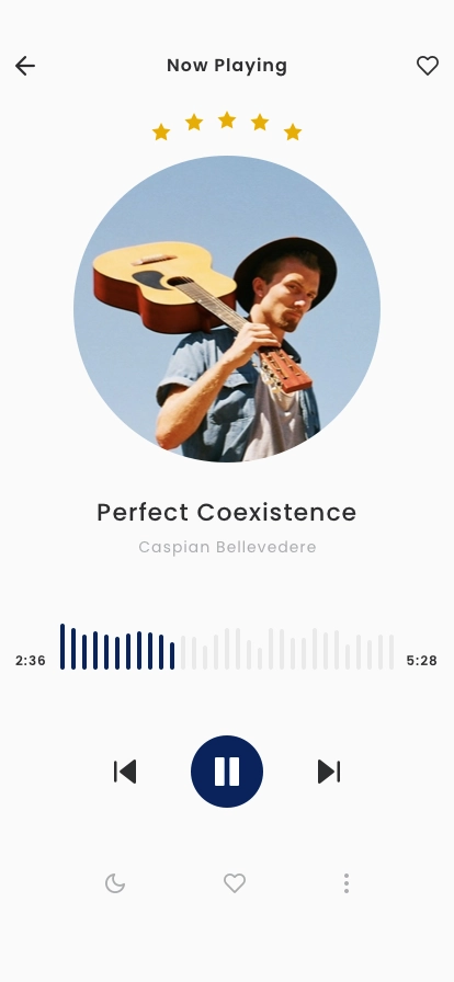 Podcast Player Mobile App UI Kit - Screenshot 1