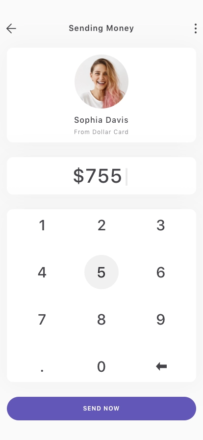 Personal Wallet Mobile App UI Kit - Screenshot 5