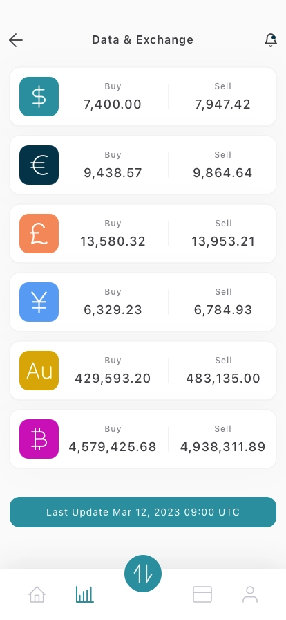 Finance & Credit Card Mobile App UI Kit - Screenshot 2