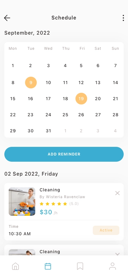 Home Service Mobile App UI Kit - Screenshot 4