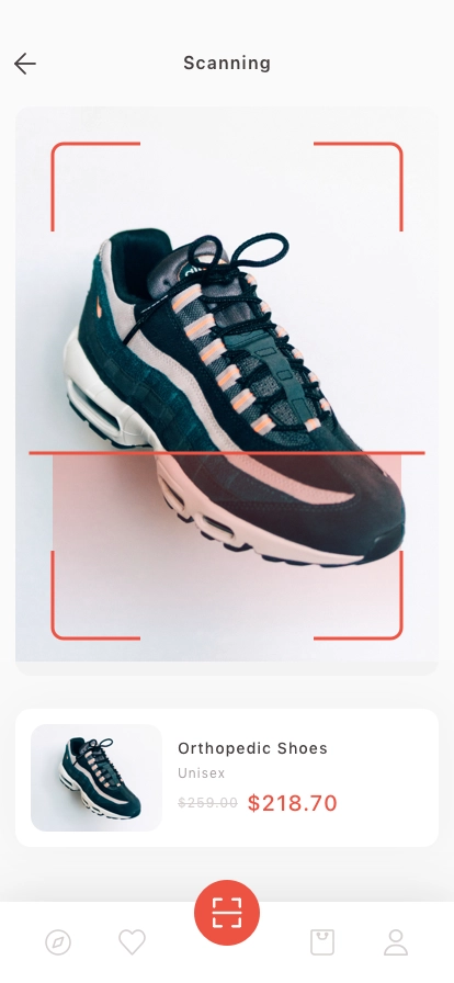 Shoes Shop Mobile App UI Kit - Screenshot 3