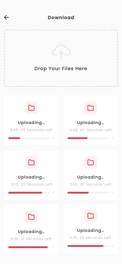 Task & Project Management App UI Kit - Screenshot 4