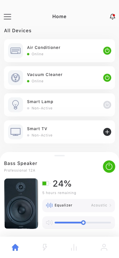 Smart Home Mobile App UI Kit - Screenshot 2