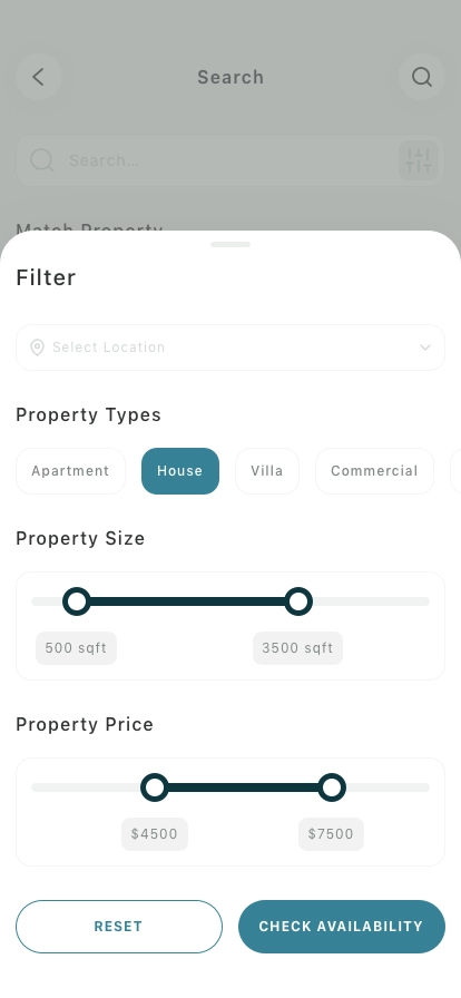 Real Estate Mobile App UI Kit - Screenshot 2