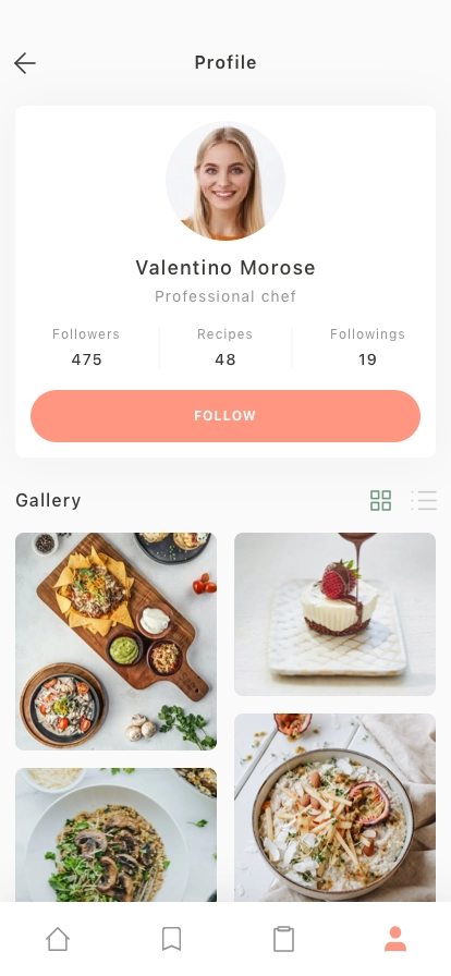 Food Recipe Mobile App UI Kit - Screenshot 4