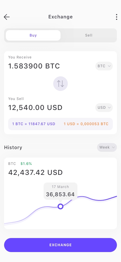 Finance & Banking Mobile App UI Kit - Screenshot 2