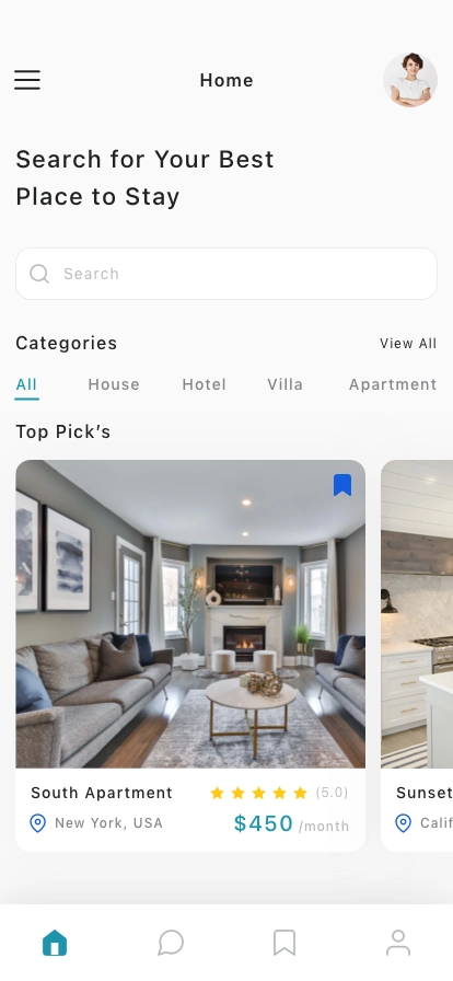 Property Mobile App UI Kit - Screenshot 1