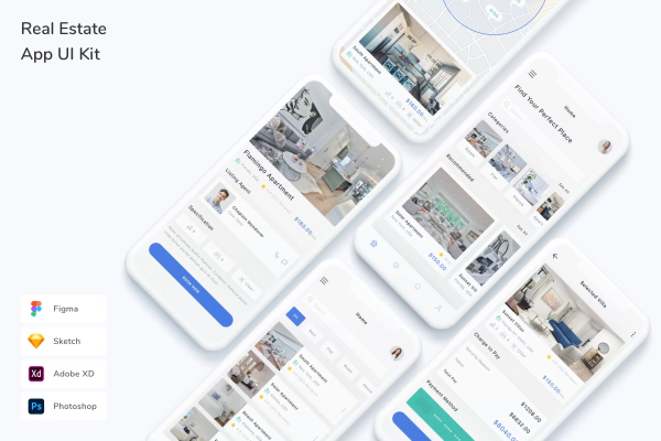 Real Estate App UI Kit