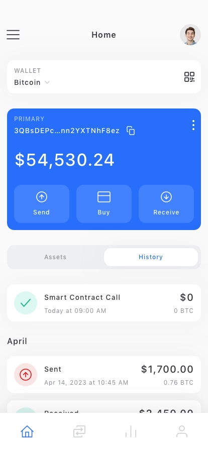 Wallet & Staking Mobile App UI Kit - Screenshot 1