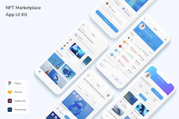 NFT Marketplace App UI Kit